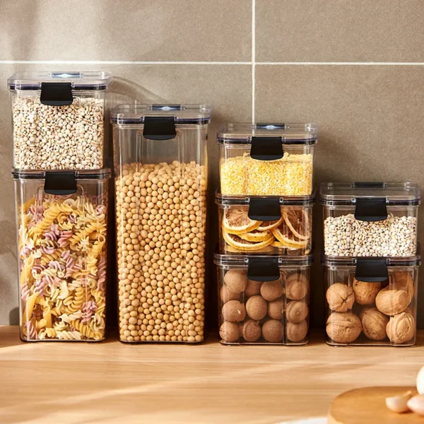 Airtight Kitchen Storage Jar Set